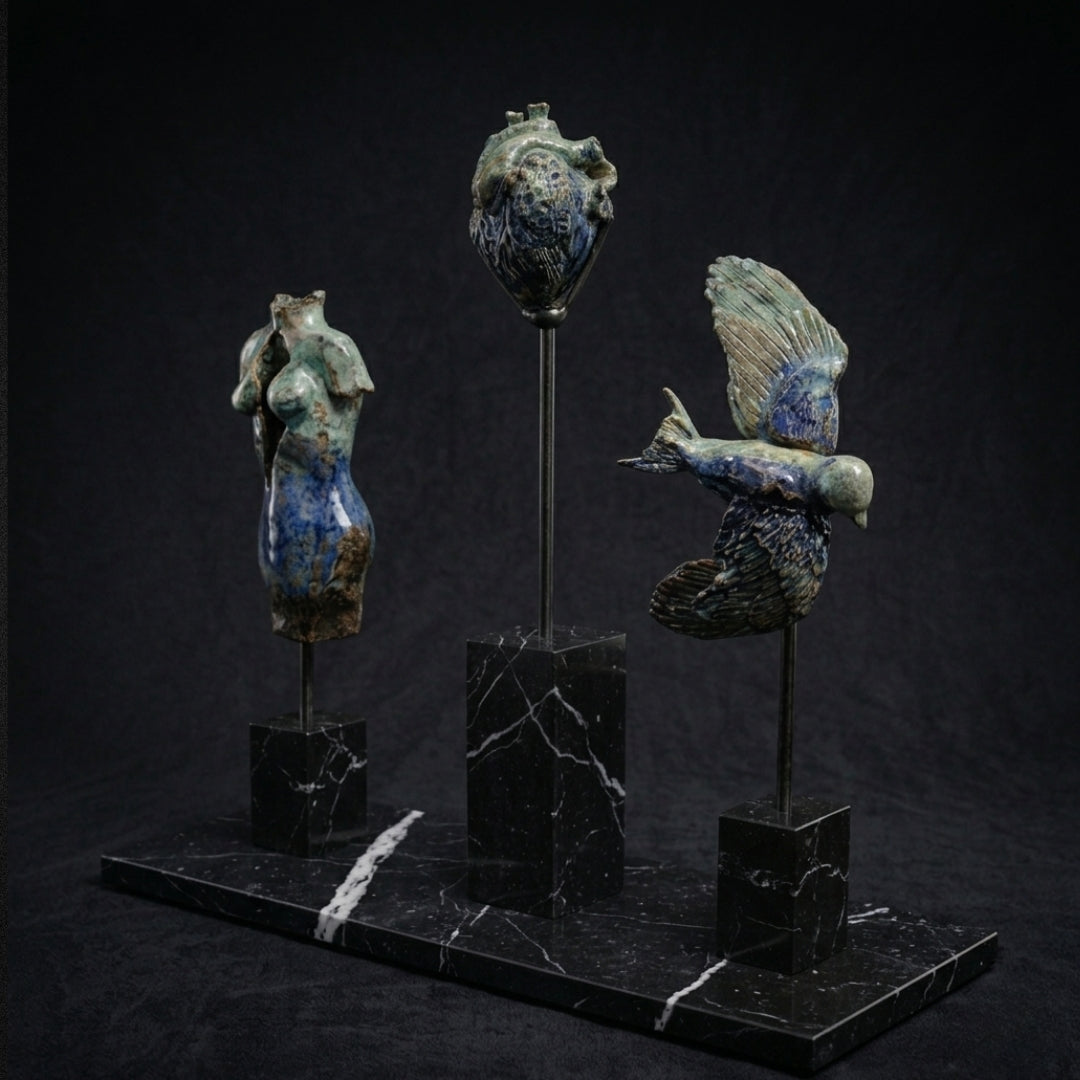 Escultura Cerámica - SUSPIRO