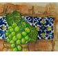 Cuadro decorativo - Talavera azul con uvas