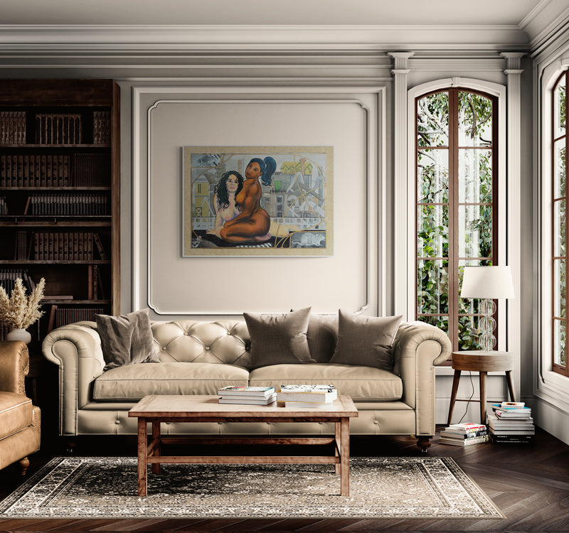 Obra de arte original "Ciudad"