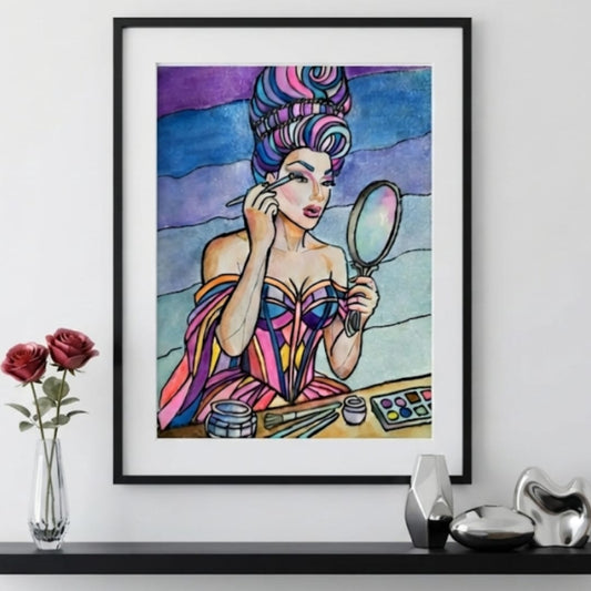 Obra de arte original - ni hombre, ni mujer, soy la belleza