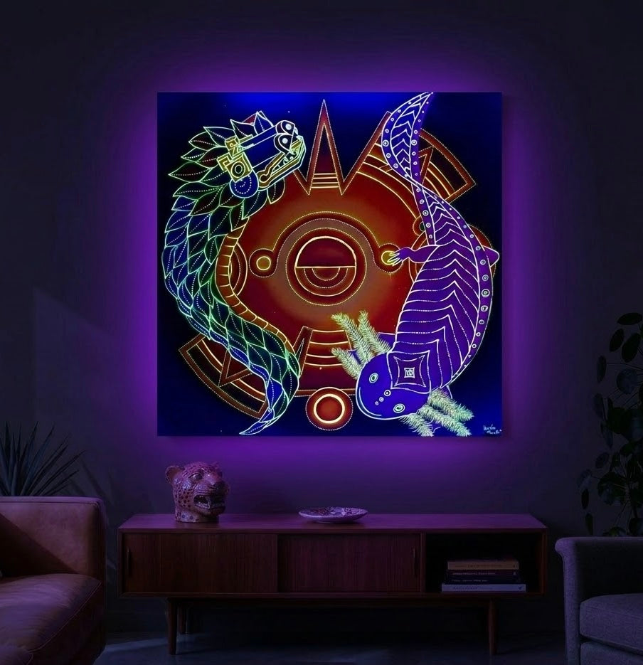 Arte contemporáneo - "AXOLOTL-AJOLOTE"