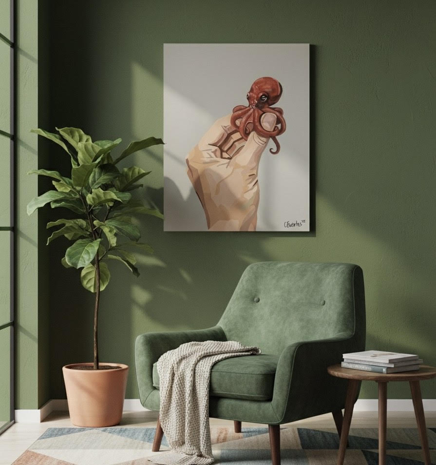 A Handful of Ocean (The Octopus)