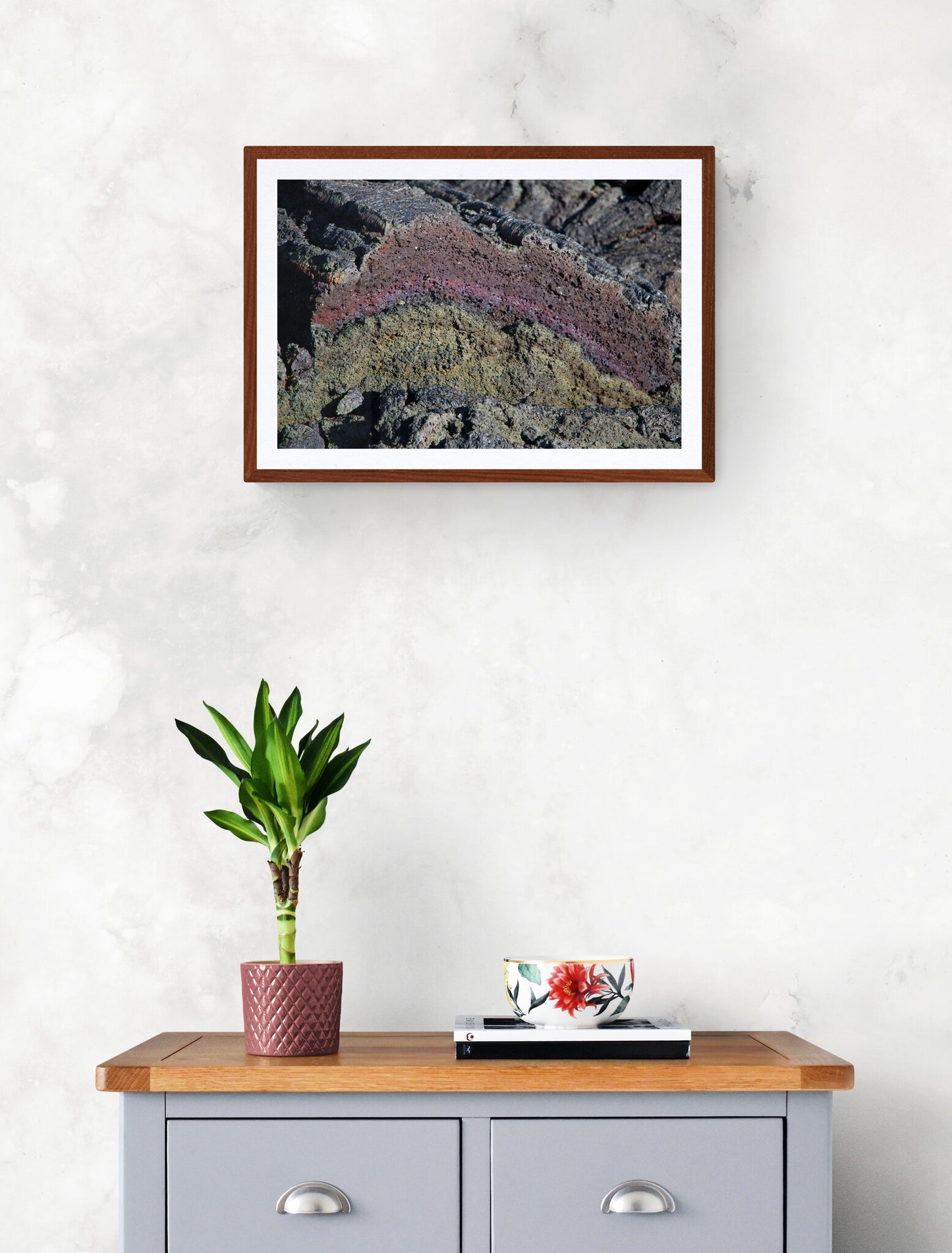 Lava volcánica de Islandia