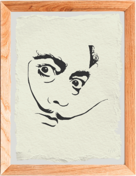 Grabado de Dalí